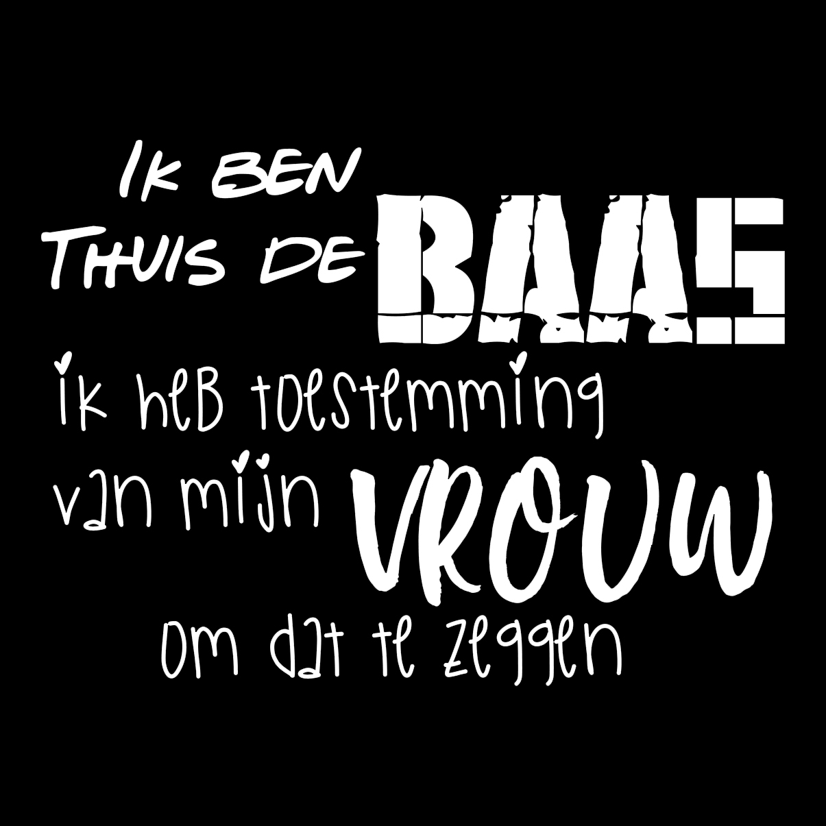 Nederlandse Quotes Zwart 001