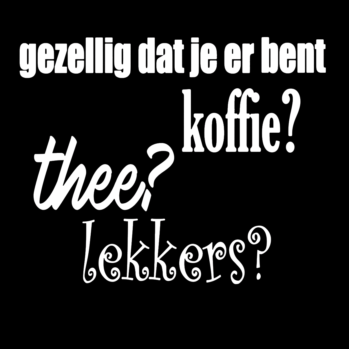 Nederlandse Quotes Zwart 007