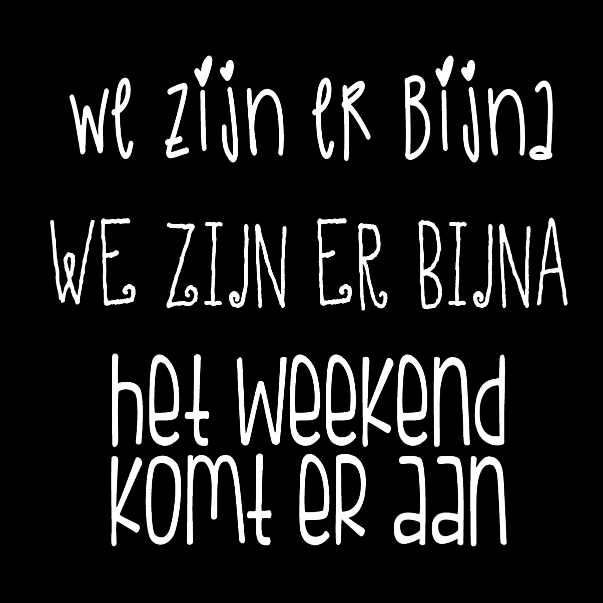 Nederlandse Quotes Zwart 035