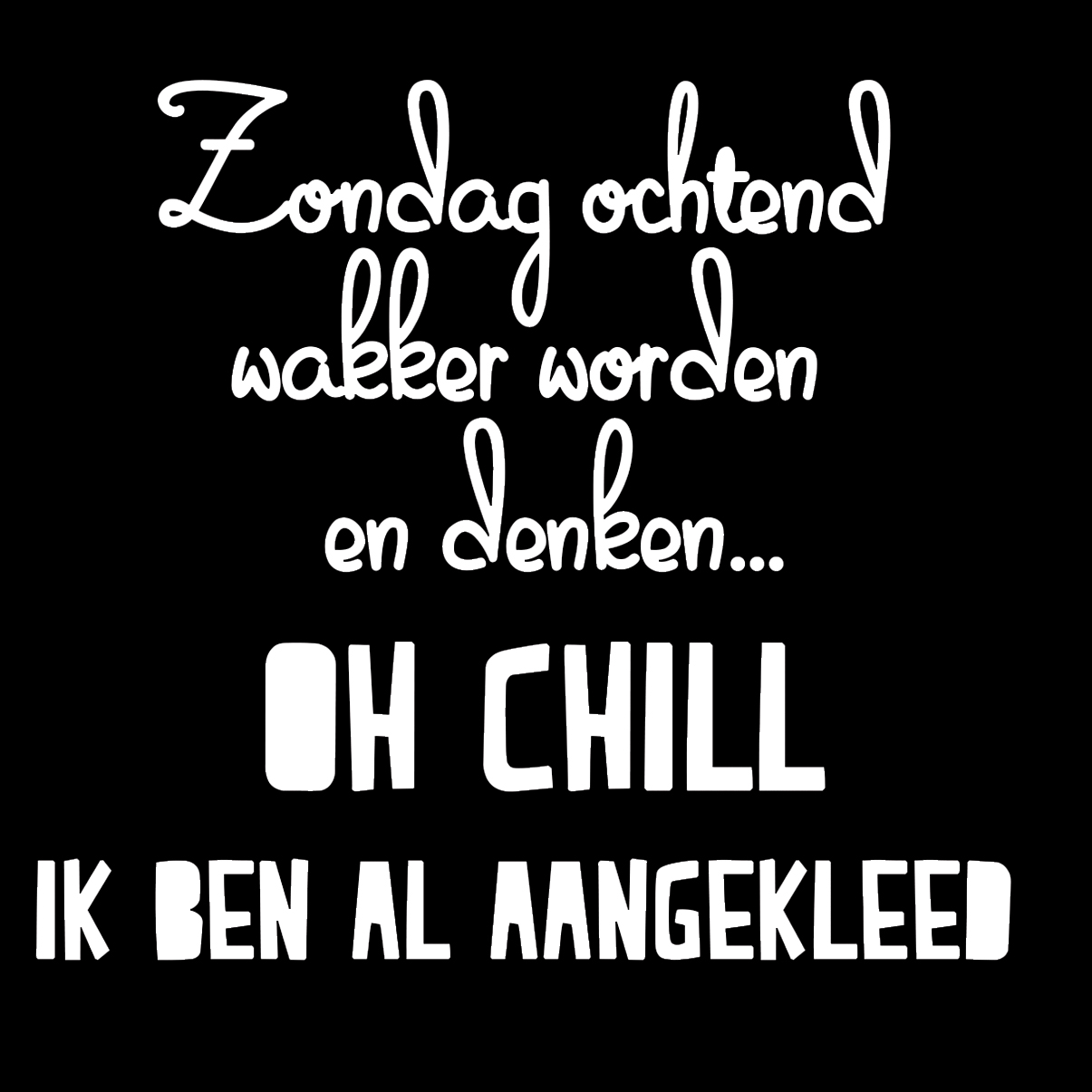 Nederlandse Quotes Zwart 040