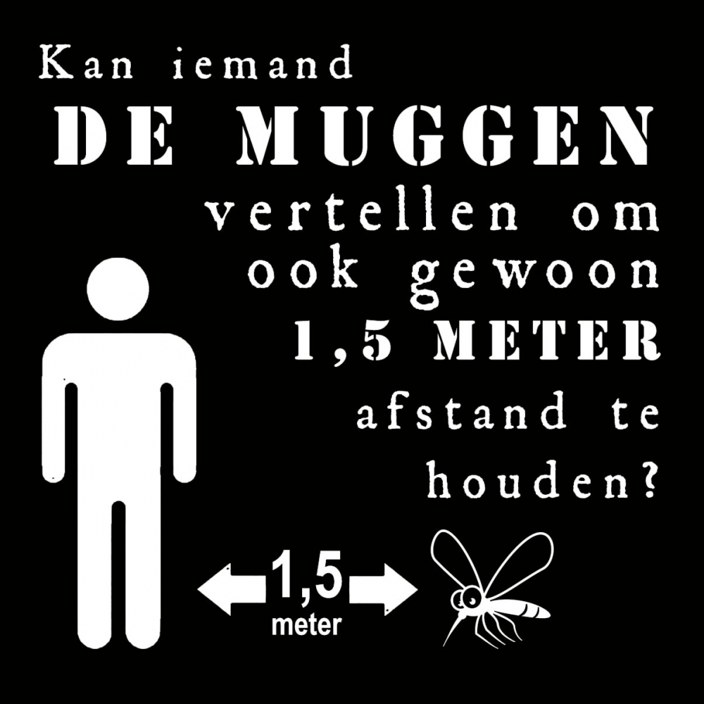 Corona quote zwart 16