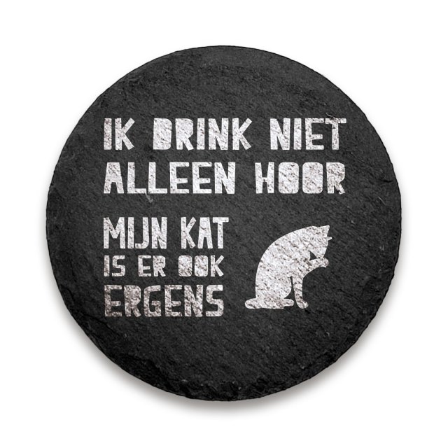 Ronde leisteen NL quote 059