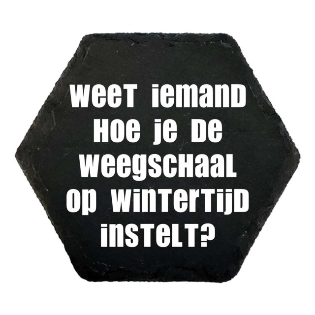 Hexagon leisteen NL quote 123