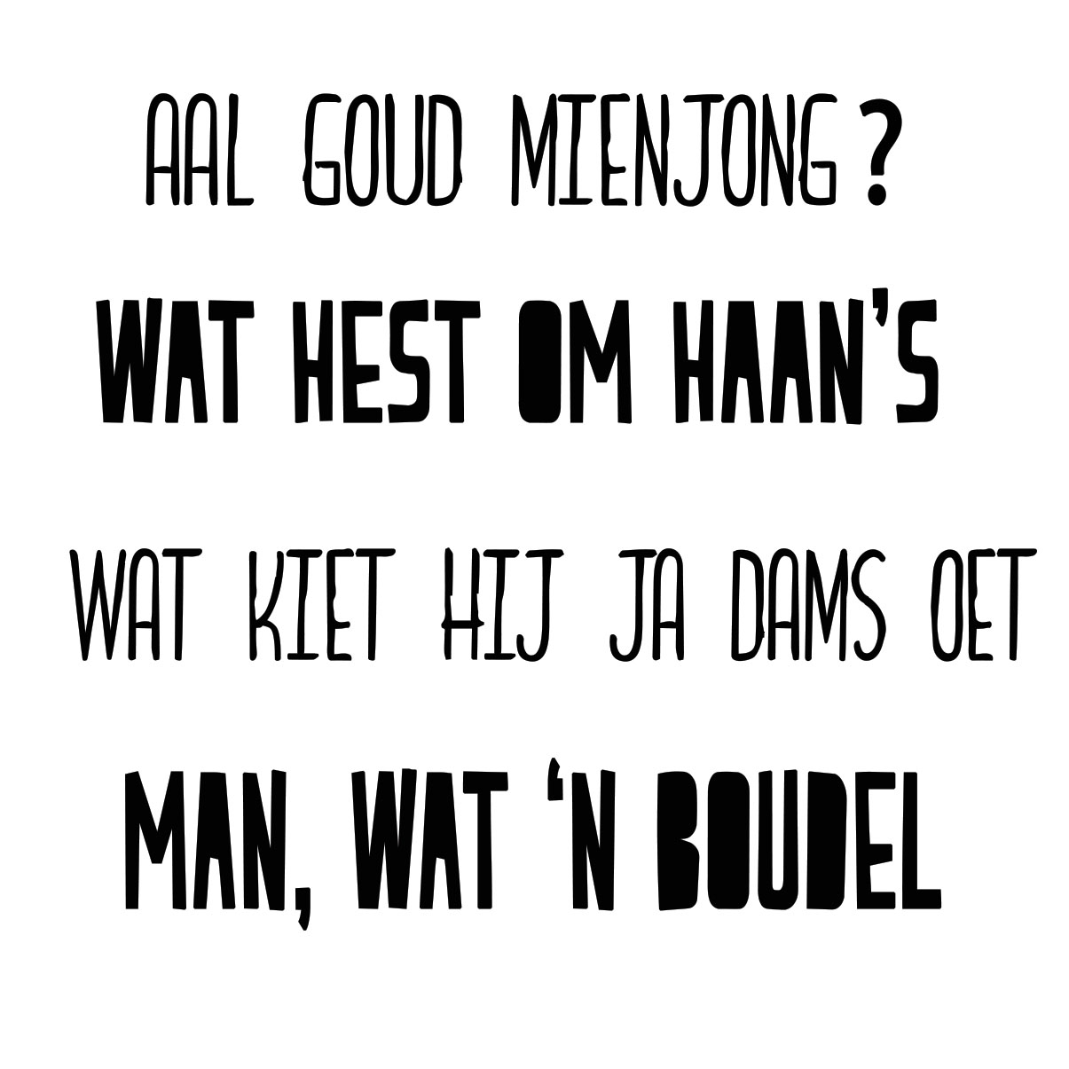 Fries onderzetters