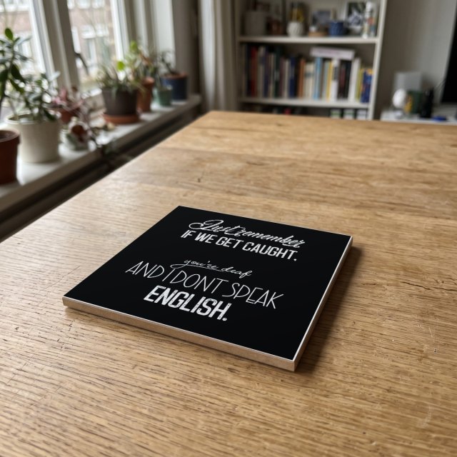 Engelse quote zwart 114