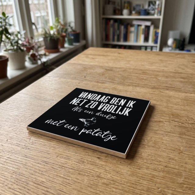 Nederlandse quote zwart 148