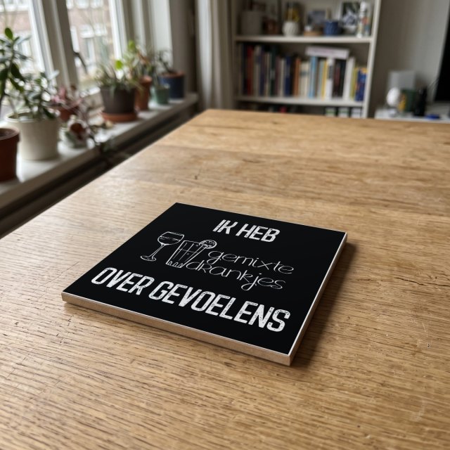 Nederlandse quote zwart 149