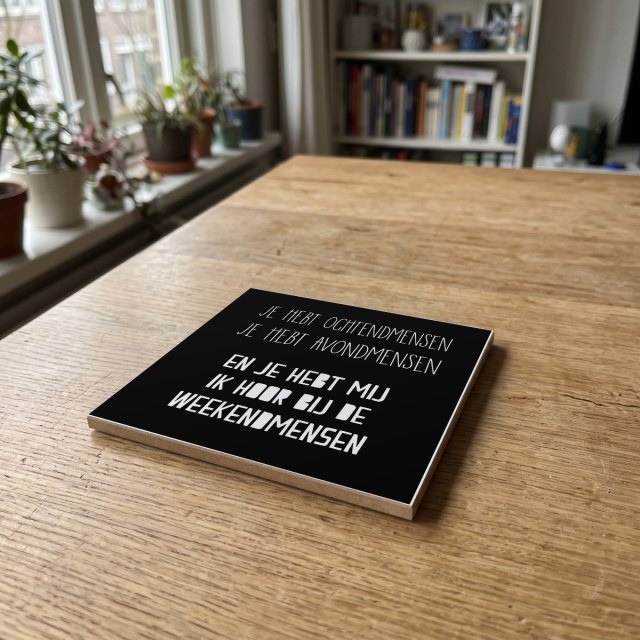 Nederlandse Quotes Zwart 077